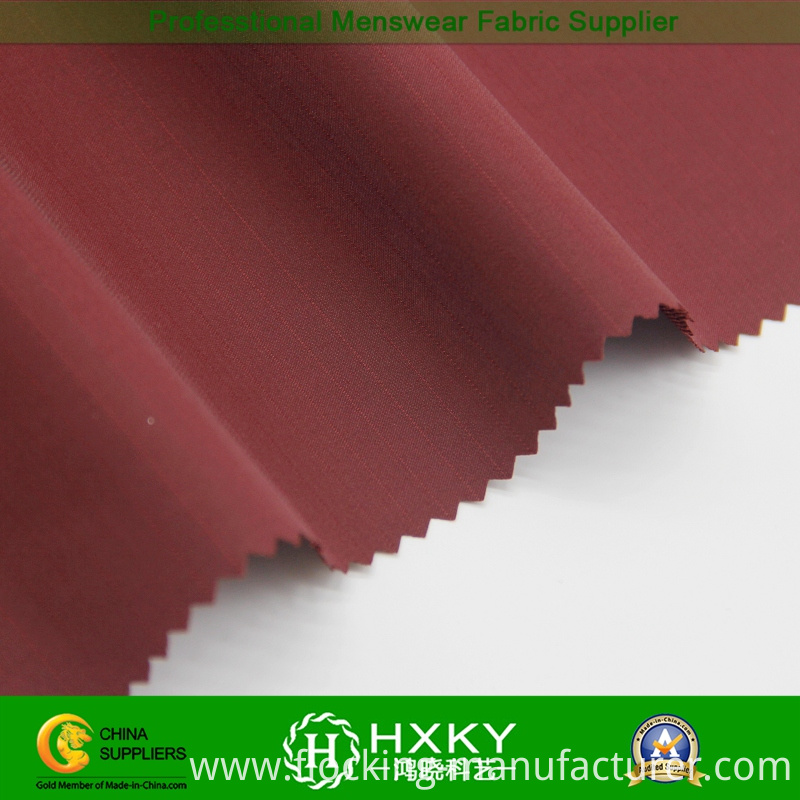 T400 Fiber with Striped Polyester Spandex Fabric for Jacket